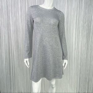 Michael Kors Silver Sweater Dress
